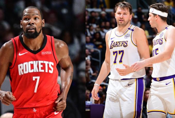 Χωρίς Ντόνσιτς και Ριβς οι Λέικερς στο Game 2 με τους Ρόκετς