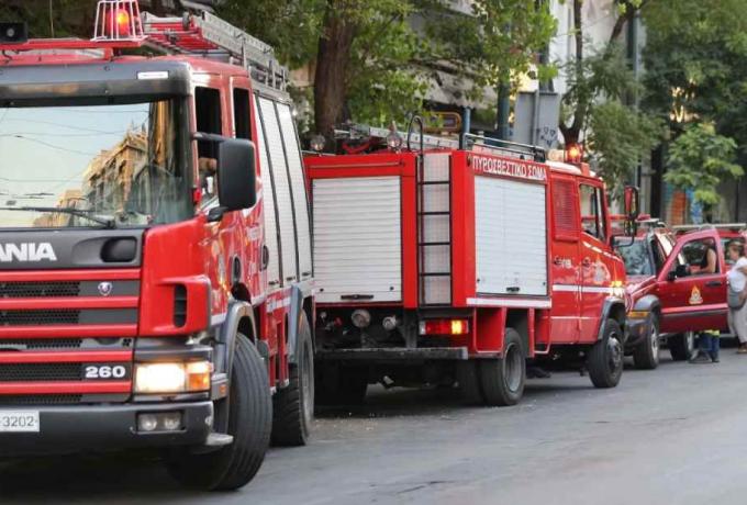 Φωτιά σε τουριστικό κατάλυμα στο κέντρο των Χανίων