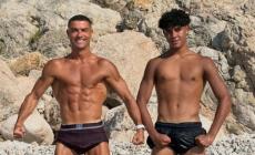 Πατέρας και γιος σε… μονομαχία: Το πείραγμα του Κριστιάνο στον Ρονάλντο Τζούνιορ (pic)