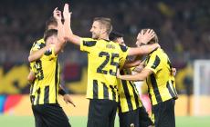ΑΕΚ - όνειρο 3-0 τη Λέφσκι στο ημίωρο του αγώνα (vid)