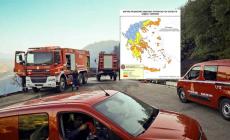 Σε Red Code η μισή χώρα τον Δεκαπενταύγουστο - Άνεμοι 8 μποφόρ, πού αναμένονται ριπές άνω των 100χλμ./ώρα