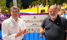 Παρών στα εγκαίνια παιδικής χαράς στη Ν. Ερυθραία ο Ηλιόπουλος - Με δική του δωρεά 100.000 ευρώ η κατασκευή (pic)