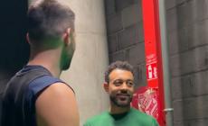 Ο Γκος ανταμώθηκε με τους παλιούς του συμπαίκτες στον Ολυμπιακό (vid)