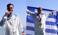 Αναστασιάδου και Γκαϊδατζής σημαιοφόροι στην τελετή λήξης των Μεσογειακών Αγώνων στον Τάραντα