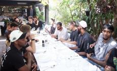 «Παρών» στο γεύμα της ΑΕΚ οι Μάκης και Βαγγέλης Αγγελόπουλος