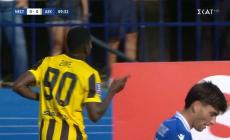 Δοκάρι ο Γκατσίνοβιτς, γκολ ο Ζίνι, 1-0 η ΑΕΚ στην Χρυσούπολη (vids)