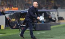 Νίκολιτς: «Τιμή και υπερηφάνεια το αήττητο ρεκόρ, τώρα κοιτάμε τον ΠΑΟΚ» - Τι είπε για την κατάσταση Στρακόσα