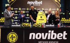 Η Novibet Μεγάλος Χορηγός της ΚΑΕ Μαρούσι για τα επόμενα δύο χρόνια