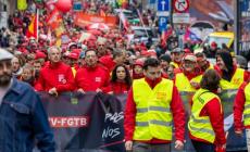 Βέλγιο: Μαζικές διαδηλώσεις κατά της λιτότητας στις Βρυξέλλες - Επεισόδια στο κέντρο της πόλης