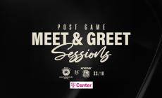 Παναθηναϊκός: Meet & greet μετά το ματς με την Μπασκόνια με Διαμαντίδη, Αλβέρτη και Φρανσίσκο