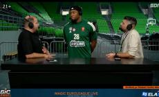 Γιαμπουσέλε στην «Magic Euroleague»: «Υπέροχο να είσαι σε ένα γήπεδο με αυτή την ιστορία - Λέω στον Λεσόρ ότι είναι θηρίο»