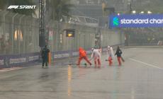 Formula 1: Η βροχή καθυστερεί την εκκίνηση του sprint στη Σιγκαπούρη